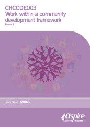 Picture of CHCCDE003 Work within a community development framework eBook