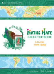 Picture of Maths Mate Green Textbook (Yr 8) Student Text 1E